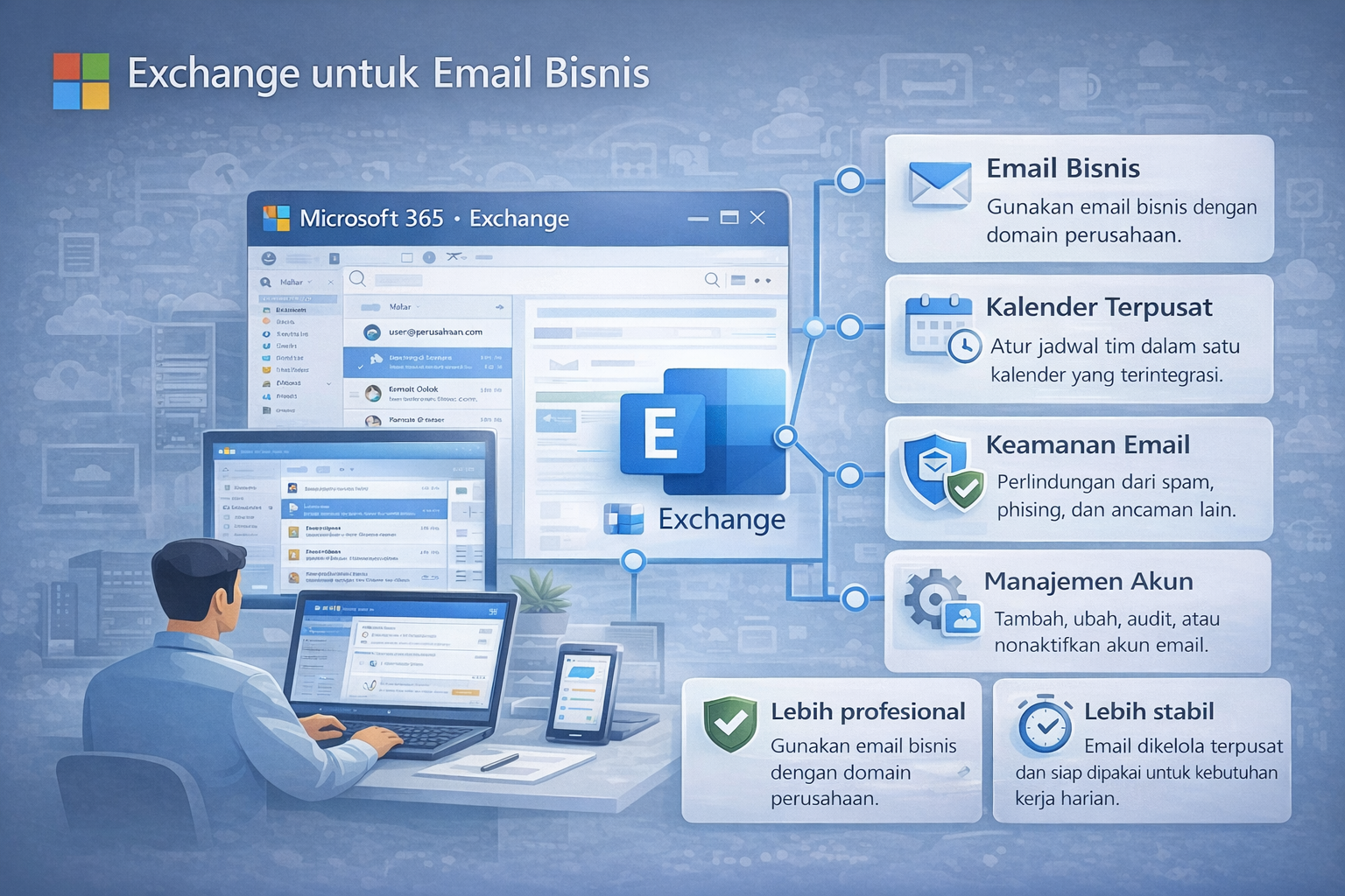 Ilustrasi Microsoft Exchange