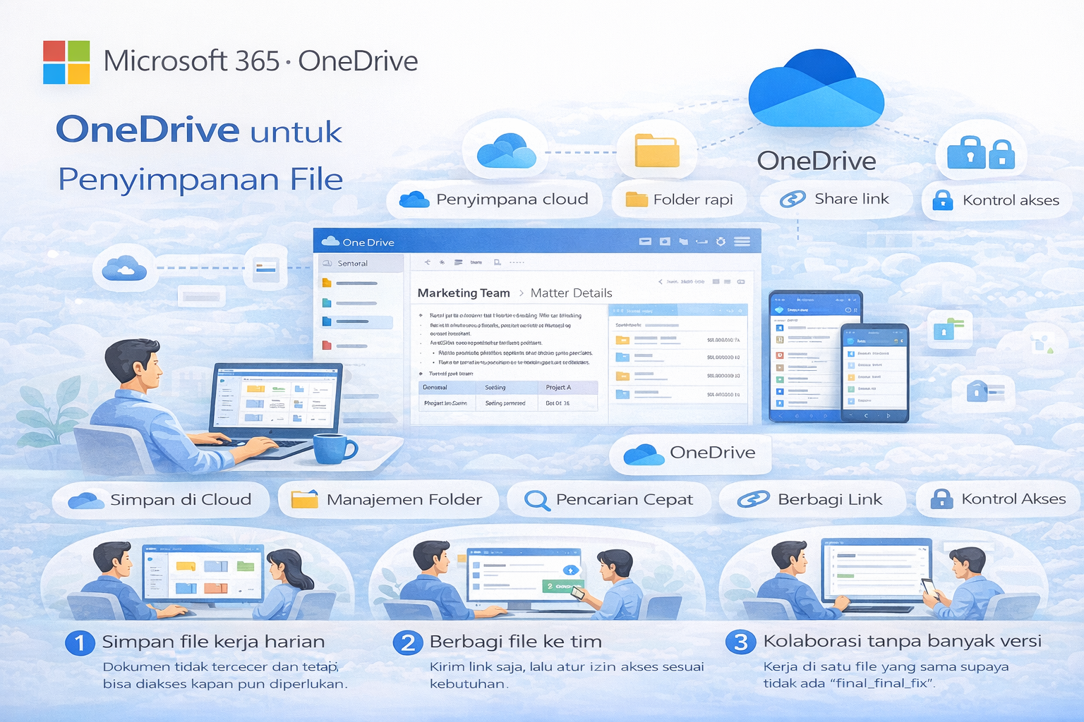 Ilustrasi OneDrive