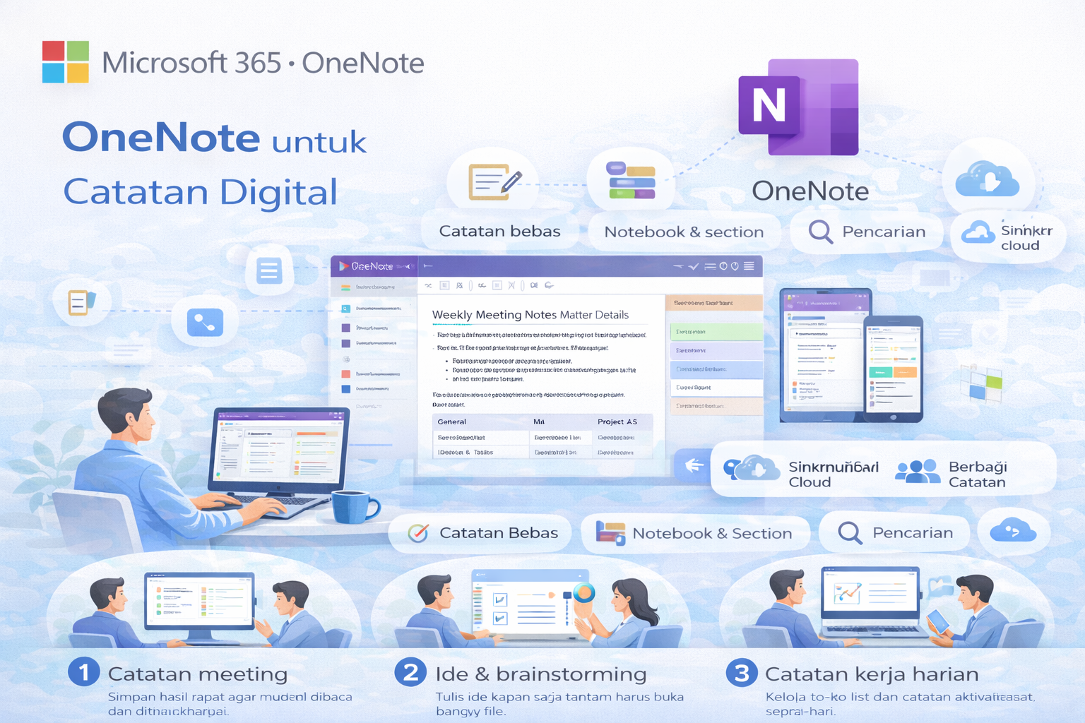 Ilustrasi OneNote