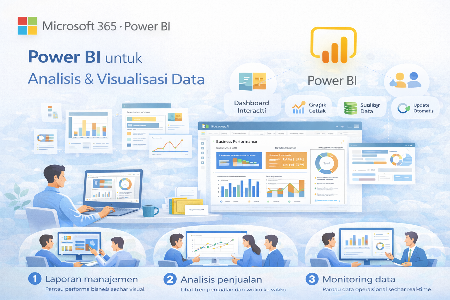 Ilustrasi Power BI