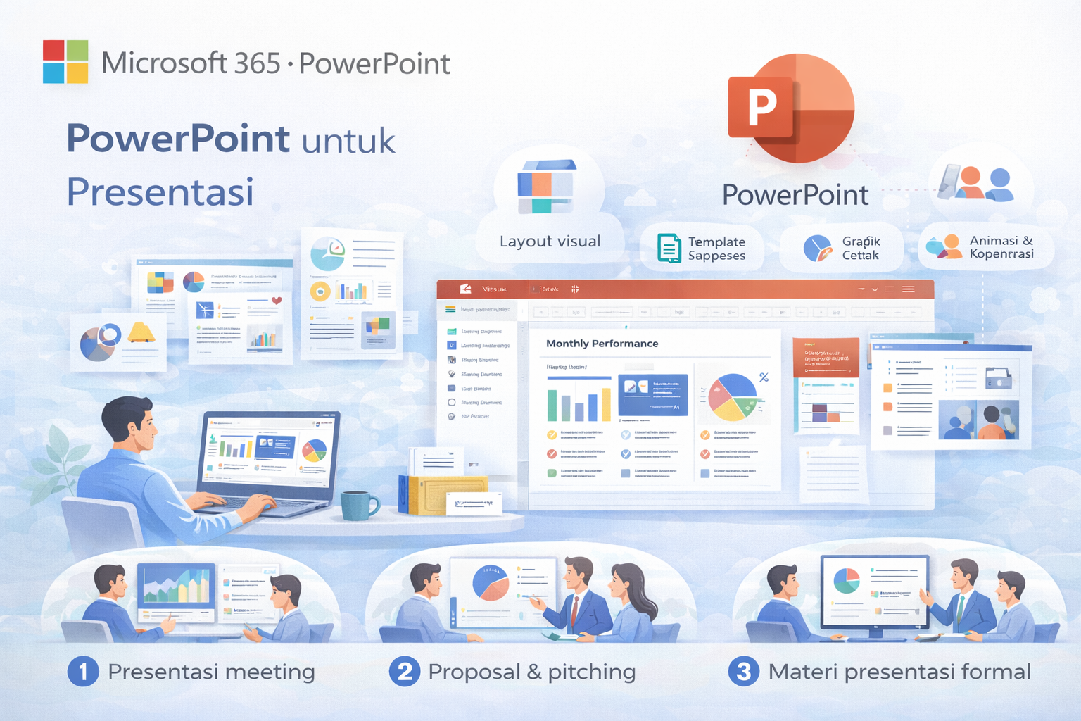 Ilustrasi PowerPoint